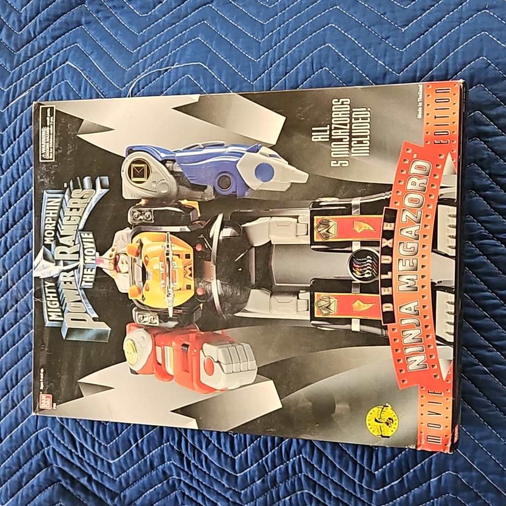 1995 Mighty Morphin Power Rangers The Movie Deluxe Ninja Megazord